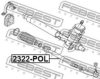 FEBEST 2322-POL Tie Rod Axle Joint